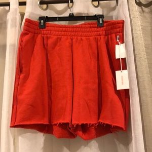 Good American Made in USA 100% cotton shorts